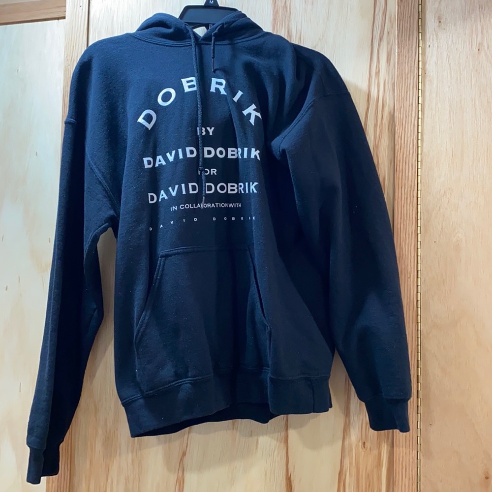 David Dobrik black sweatshirt